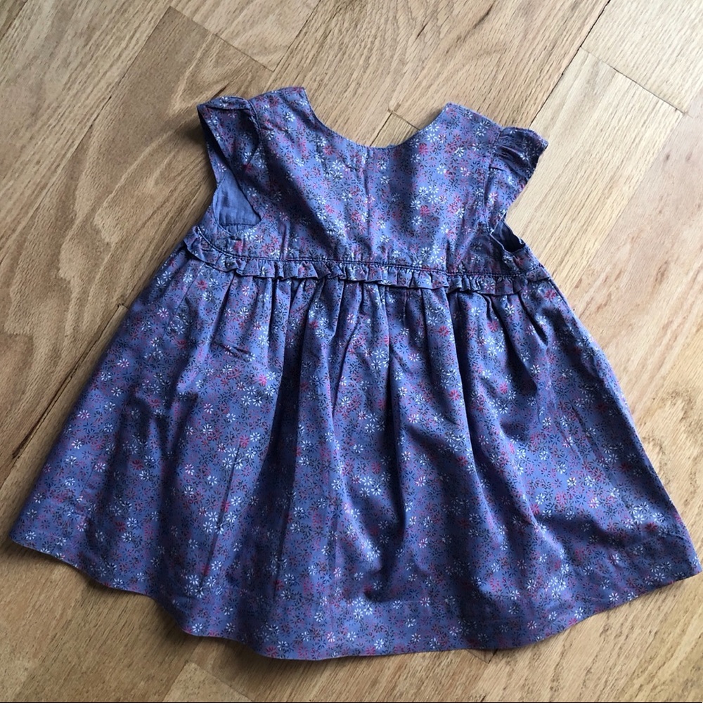French (DPAM) Blue floral dress - Picture 2 of 5